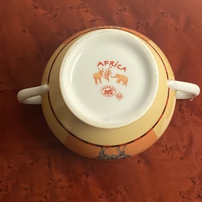 Porcelain Coffee Set from Hermès, 2000s, Set of 14-HWV-1764516