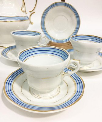 Porcelain Coffee & Tea Service from KPM, Germany, 1834-1837, Set of 11-UCH-1224565