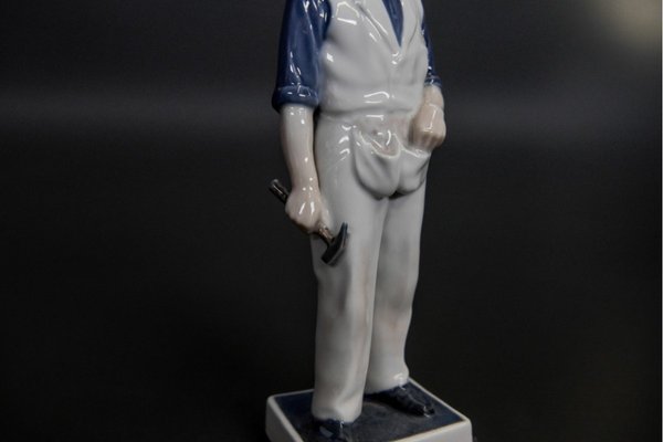 Porcelain Craftsman Figurine from Royal Copenhagen, 1970s-BXB-717245