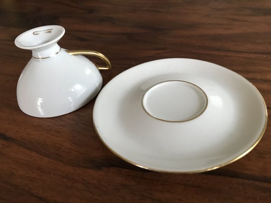 Porcelain Cup and Saucer from Geierstahl, 1950s, Set of 2-WQQ-1716672