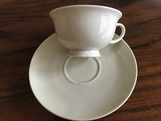 Porcelain Cup and Saucer from Rosenthal, 1942, Set of 2-WQQ-1716654