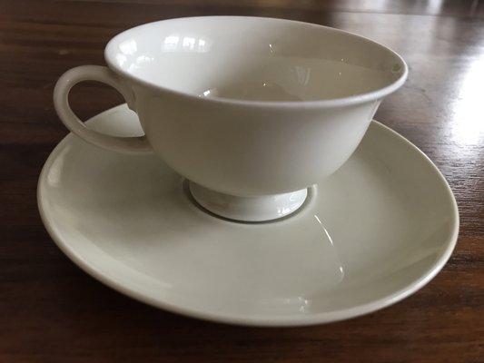 Porcelain Cup and Saucer from Rosenthal, 1942, Set of 2-WQQ-1716654