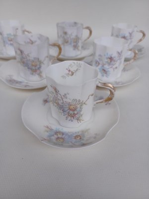 Porcelain Cups from Limoges, Early 20th Century, Set of 12-EHL-1754236