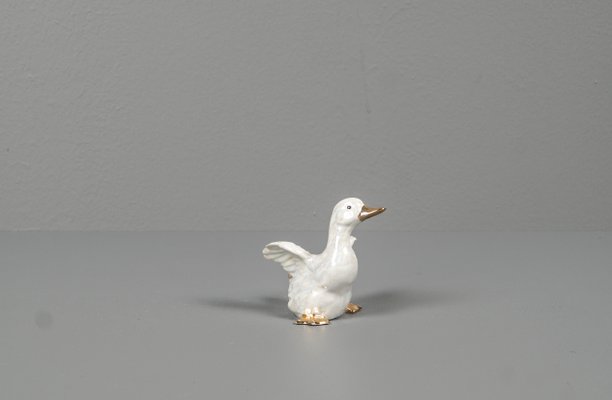 Porcelain Ducks, 1970s, Set of 2-VLO-1180211