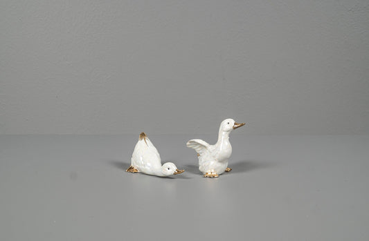 Porcelain Ducks, 1970s, Set of 2