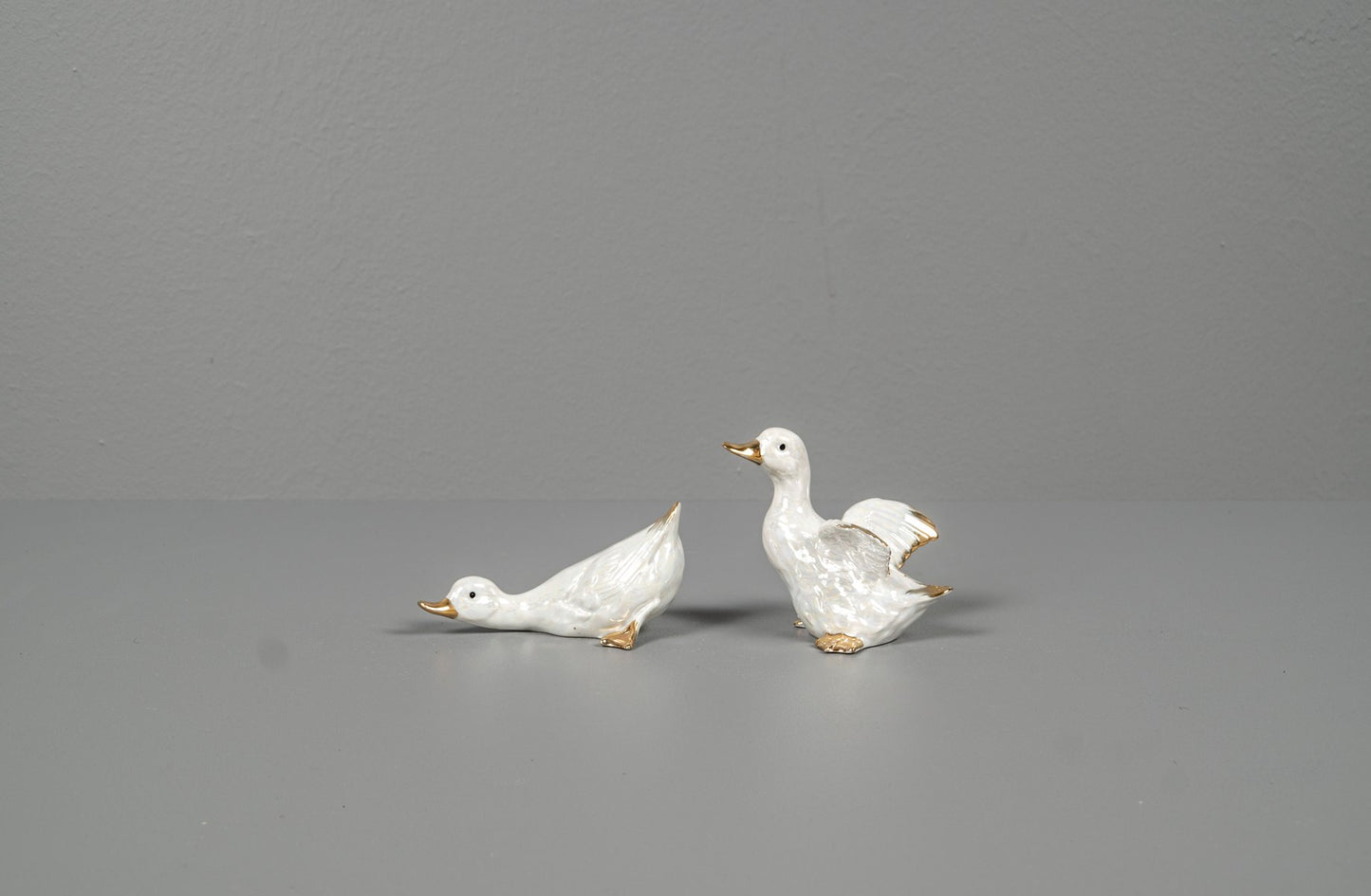 Porcelain Ducks, 1970s, Set of 2