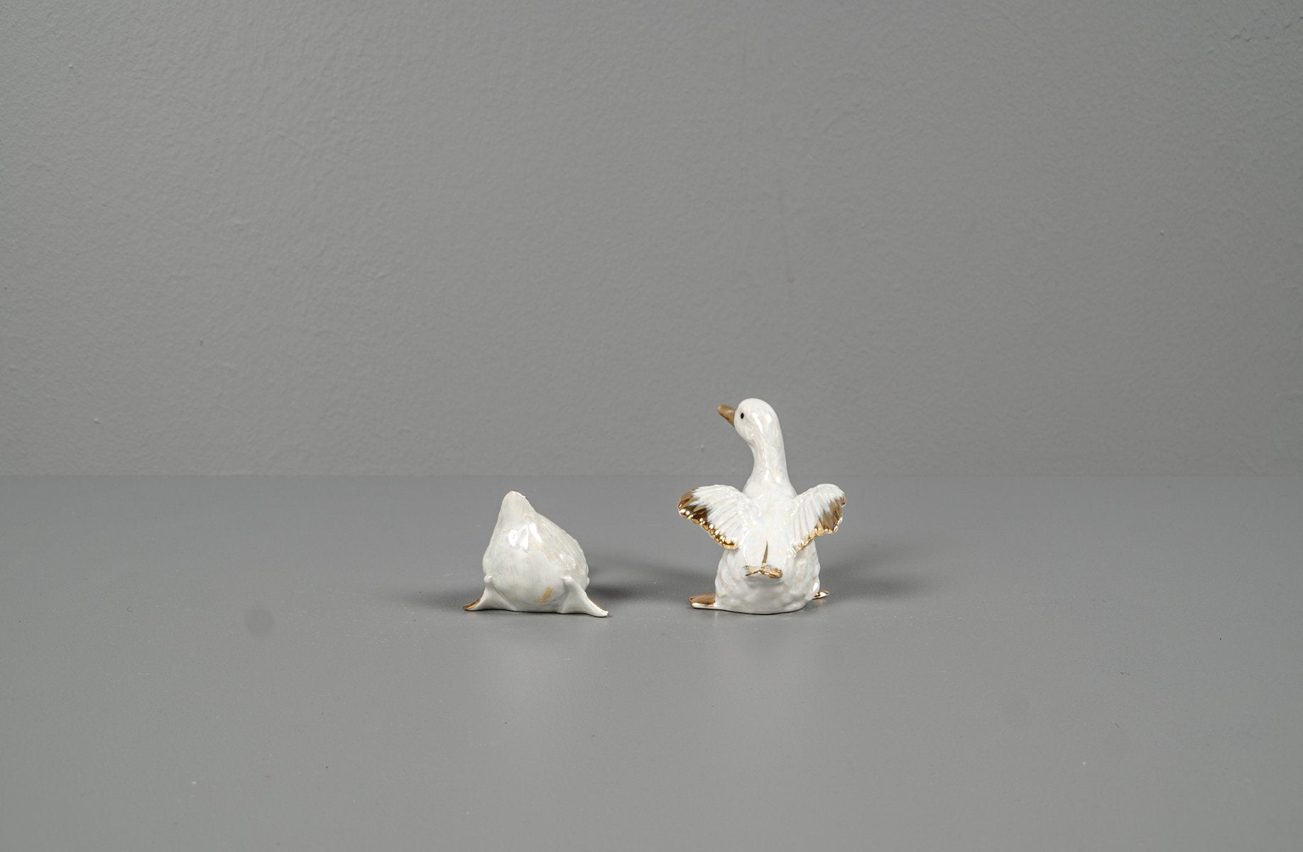 Porcelain Ducks, 1970s, Set of 2