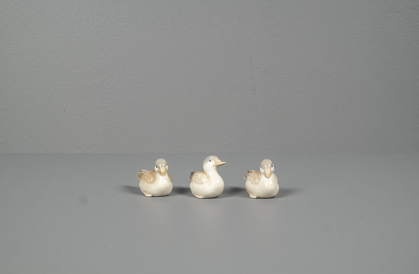 Porcelain Ducks, 1970s, Set of 3