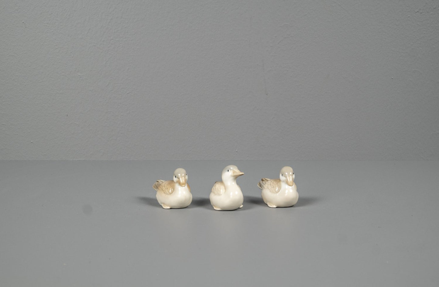 Porcelain Ducks, 1970s, Set of 3