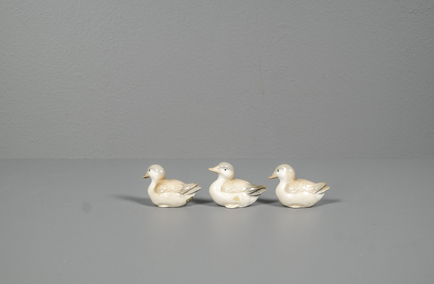 Porcelain Ducks, 1970s, Set of 3