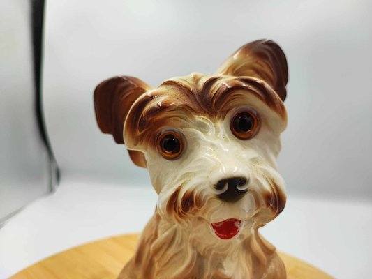 Porcelain Figure of a Dog from Lippelsdorf, 1970s-CAQ-741997