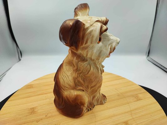 Porcelain Figure of a Dog from Lippelsdorf, 1970s-CAQ-741997