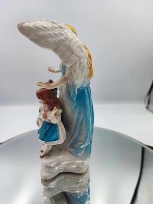 Porcelain Figure of an Angel with Children from Zygmunt Buksowicz, Steatyt Katowice-CAQ-1324770