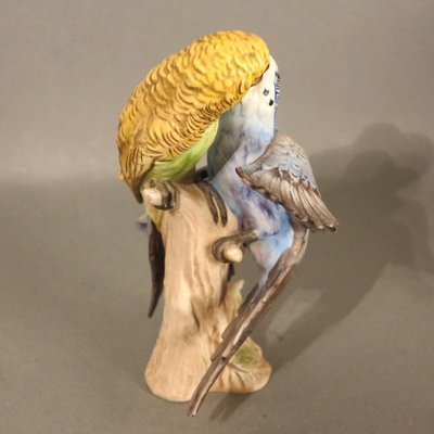 Porcelain Figure of Budgies by Göbel, 1970s-WK-727595