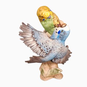 Porcelain Figure of Budgies by Göbel, 1970s-WK-727595