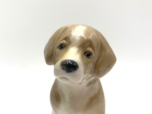 Porcelain Figurine of a Bernardine Puppy from Bing & Grondahl, Denmark-BXB-1191210