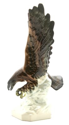 Porcelain Figurine of a Bird of Prey from Goebel, Germany-MJY-1149027