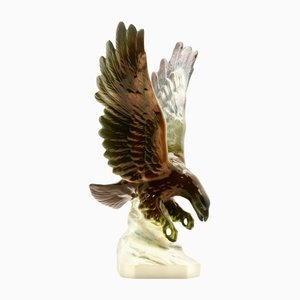 Porcelain Figurine of a Bird of Prey from Goebel, Germany-MJY-1149027