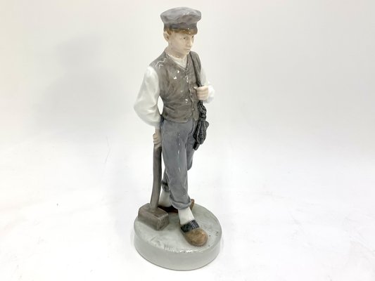 Porcelain Figurine of a Boy With a Hammer from Royal Copenhagen, Denmark, 1945-BXB-1192103