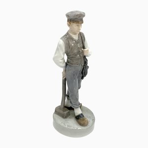 Porcelain Figurine of a Boy With a Hammer from Royal Copenhagen, Denmark, 1945-BXB-1192103