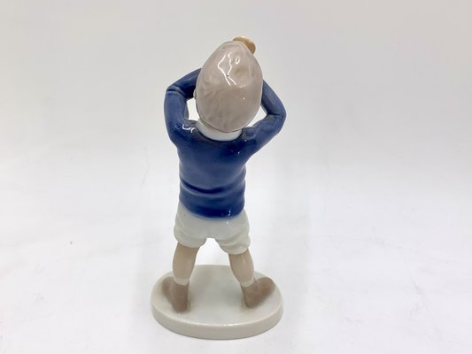 Porcelain Figurine of a Boy With a Trumpet from Bing & Grondahl, Denmark, 1970s / 1980s-BXB-1192115