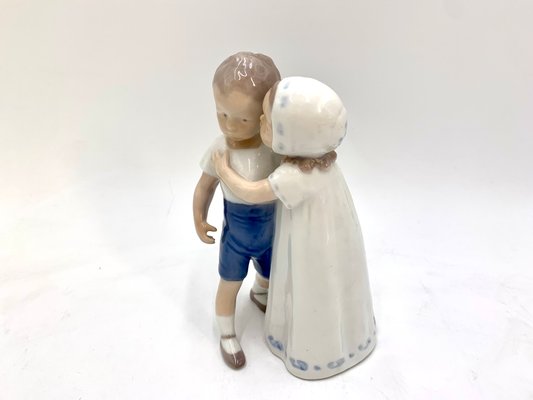 Porcelain Figurine of Children from Bing & Grondahl, Denmark, 1970 / 80s-BXB-1196341