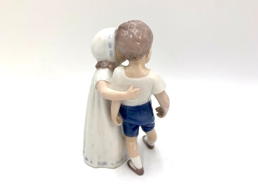 Porcelain Figurine of Children from Bing & Grondahl, Denmark, 1970 / 80s-BXB-1196341