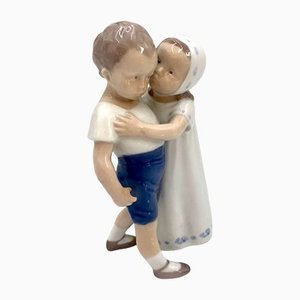 Porcelain Figurine of Children from Bing & Grondahl, Denmark, 1970 / 80s-BXB-1196341