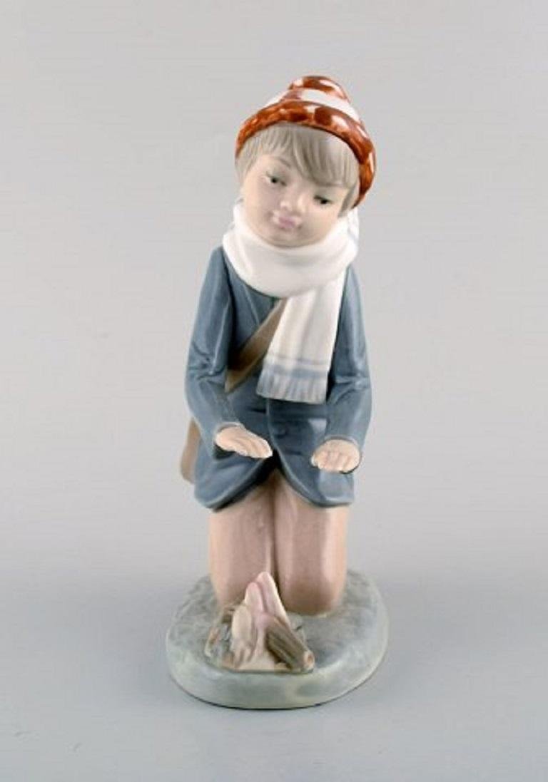 Porcelain Figurines of Children by Tengra & Zaphir for Lladro, Spain, 1980s, Set of 4