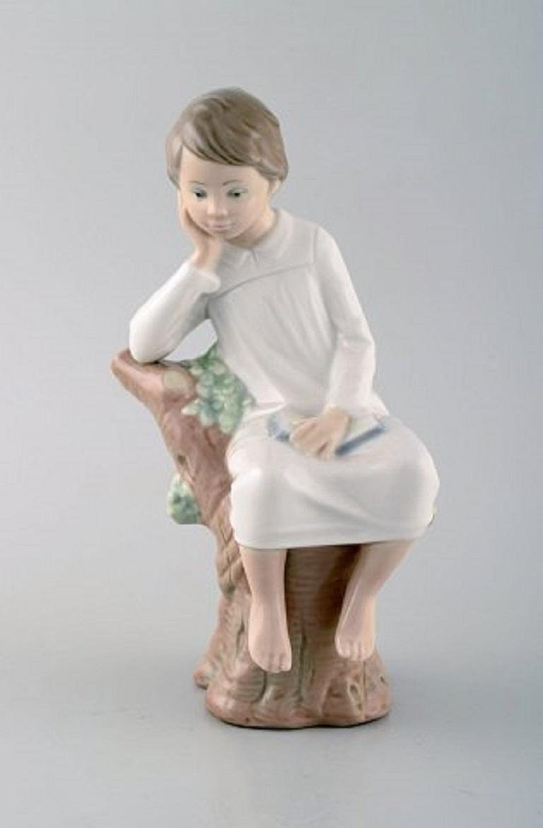 Porcelain Figurines of Children by Tengra & Zaphir for Lladro, Spain, 1980s, Set of 4