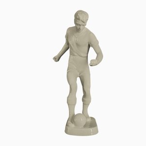 Porcelain Football Player from Hollóháza, 1940s-TXN-773413