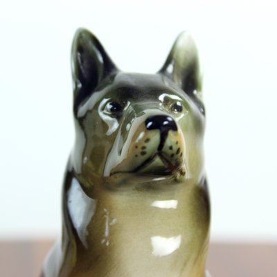 Porcelain German Shepard from Royal Dux, Czechoslovakia, 1960s-UL-1091577