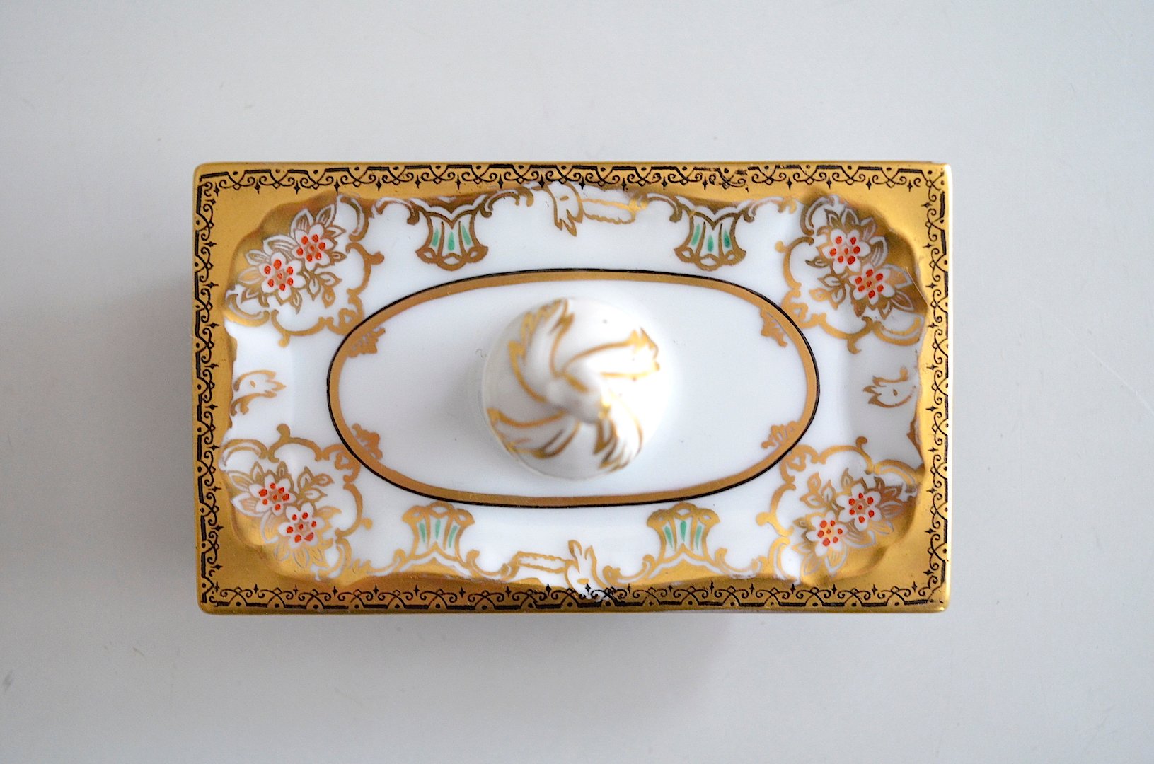 Porcelain Inkstand from Fürstenberg, 1950s