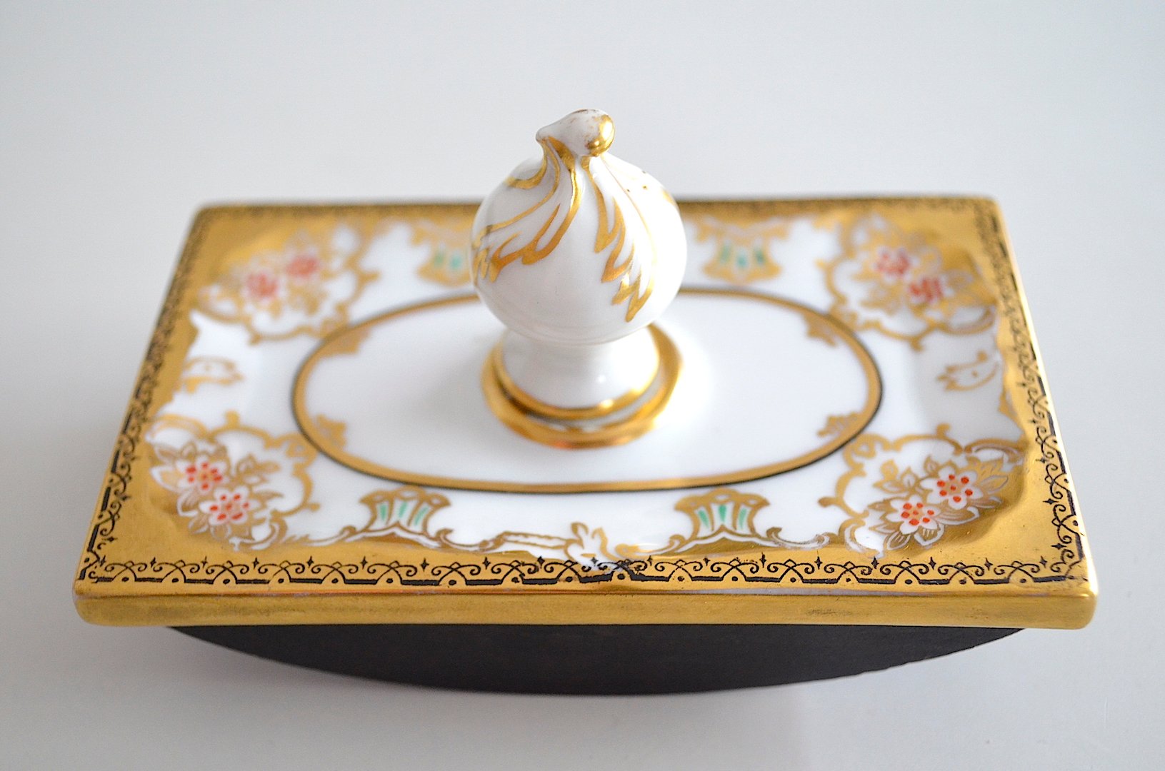 Porcelain Inkstand from Fürstenberg, 1950s