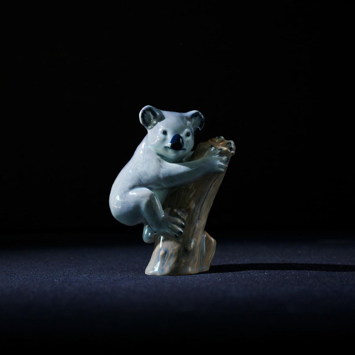 Porcelain Koala Bear Figurine from Copenhagen B&G