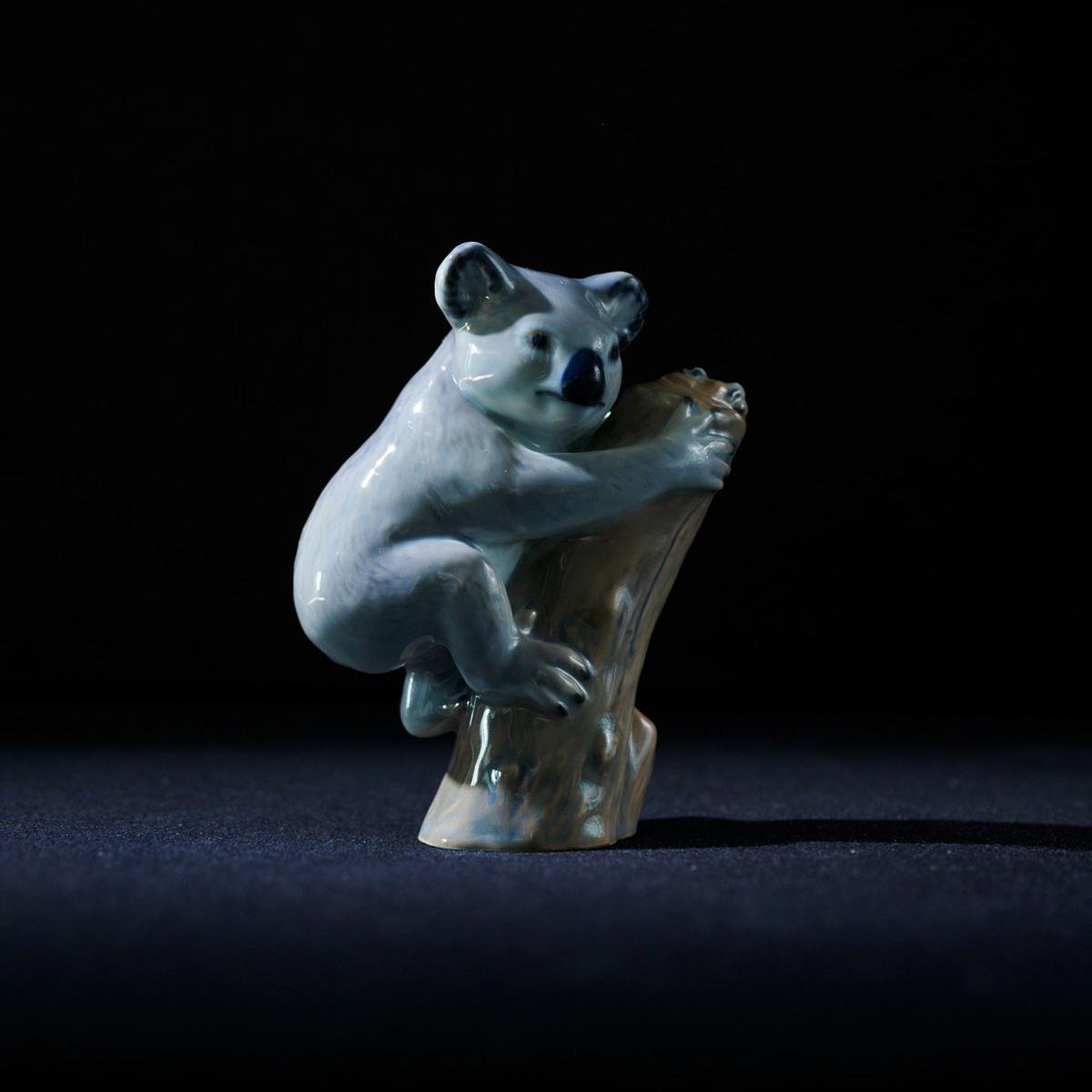 Porcelain Koala Bear Figurine from Copenhagen B&G