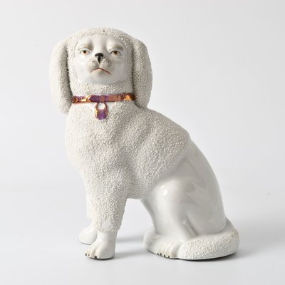 Porcelain Mantle Dog Figurine, 1890s-IXK-2032512