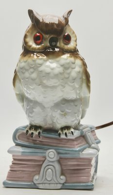 Porcelain Owl Air Purifier or Table Lamp, 1930-MJY-1149034