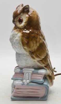 Porcelain Owl Air Purifier or Table Lamp, 1930-MJY-1149034