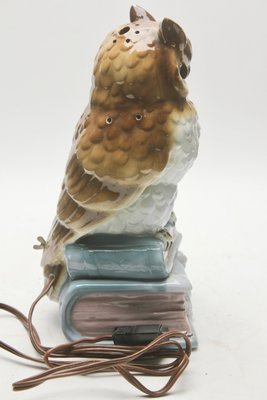 Porcelain Owl Air Purifier or Table Lamp, 1930-MJY-1149034