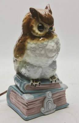 Porcelain Owl Air Purifier or Table Lamp, 1930-MJY-1149034