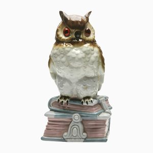 Porcelain Owl Air Purifier or Table Lamp, 1930-MJY-1149034