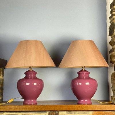 Porcelain Paired Table Lamps from Bielefeld Workshops Manufactory, Set of 2-GYX-1299733