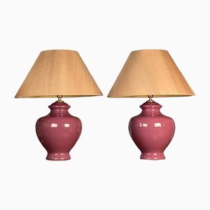 Porcelain Paired Table Lamps from Bielefeld Workshops Manufactory, Set of 2-GYX-1299733