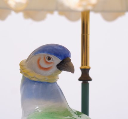 Porcelain Pheasant Table Lamp, Germany, 1950s-GCG-1325718