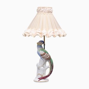 Porcelain Pheasant Table Lamp, Germany, 1950s-GCG-1325718