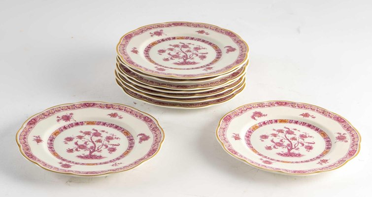 Porcelain Plates by Theodore Haviland, Set of 9-WFS-968332