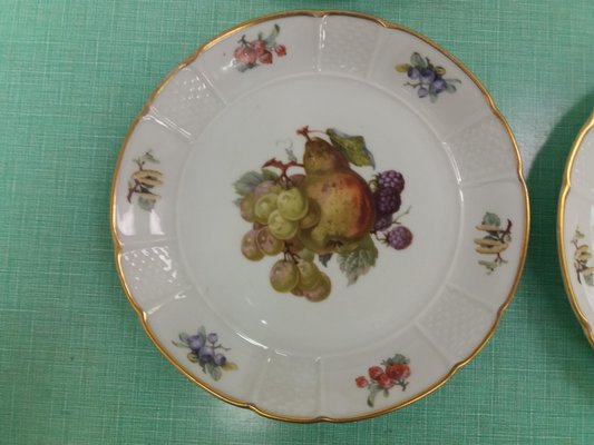 Porcelain Plates from Rozental, Czechoslovakia, Set of 6-TZ-1017885