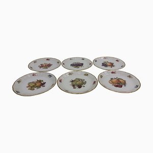 Porcelain Plates from Rozental, Czechoslovakia, Set of 6-TZ-1017885