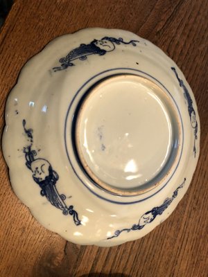 Porcelain Plates in the style of Imari, Set of 2-QJM-824450